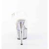Pleaser - ADORE708PREMRSI Sandale à bride à la cheville - Transparent Product image